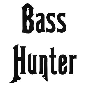 Bass Hunter Vinyl Decal Sticker