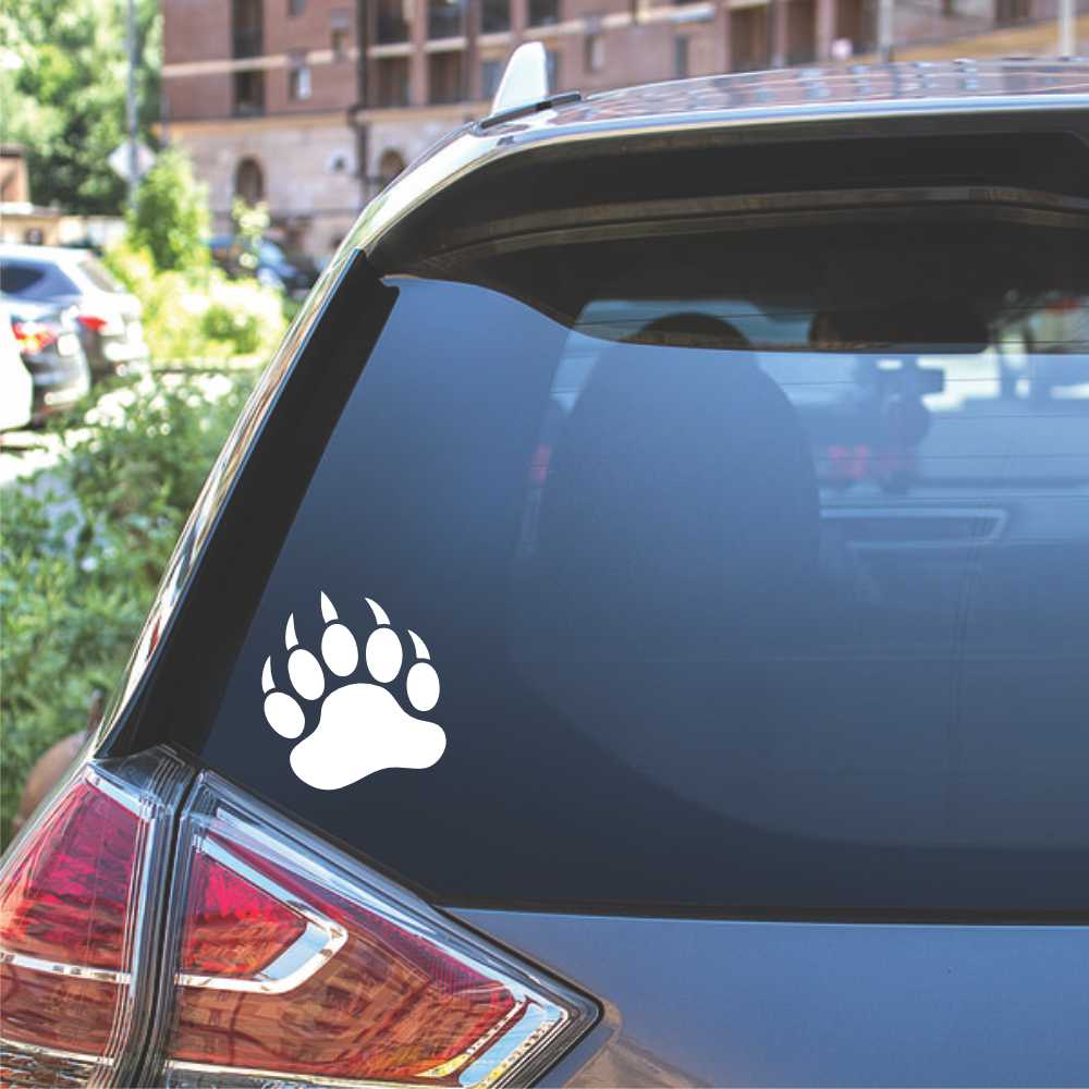 Bear Paw 95 Decal Sticker - Image 7