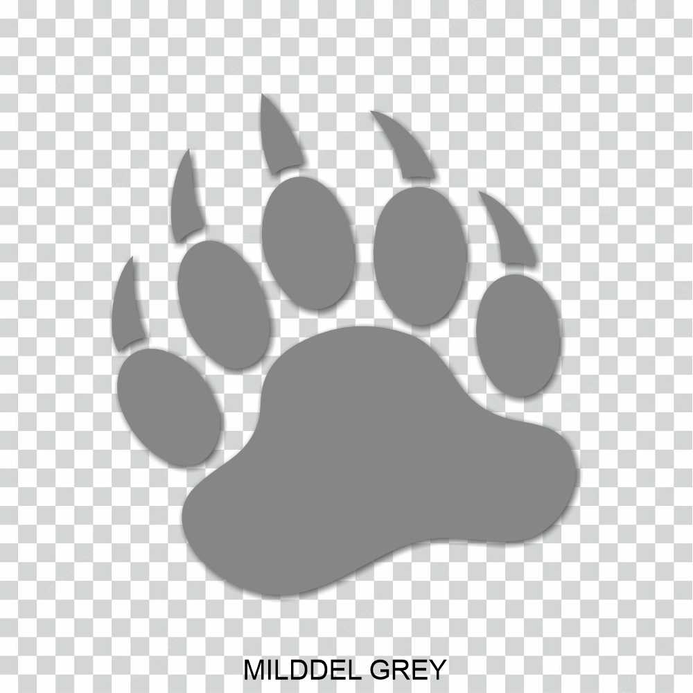 Bear Paw 95 Decal Sticker - Image 14