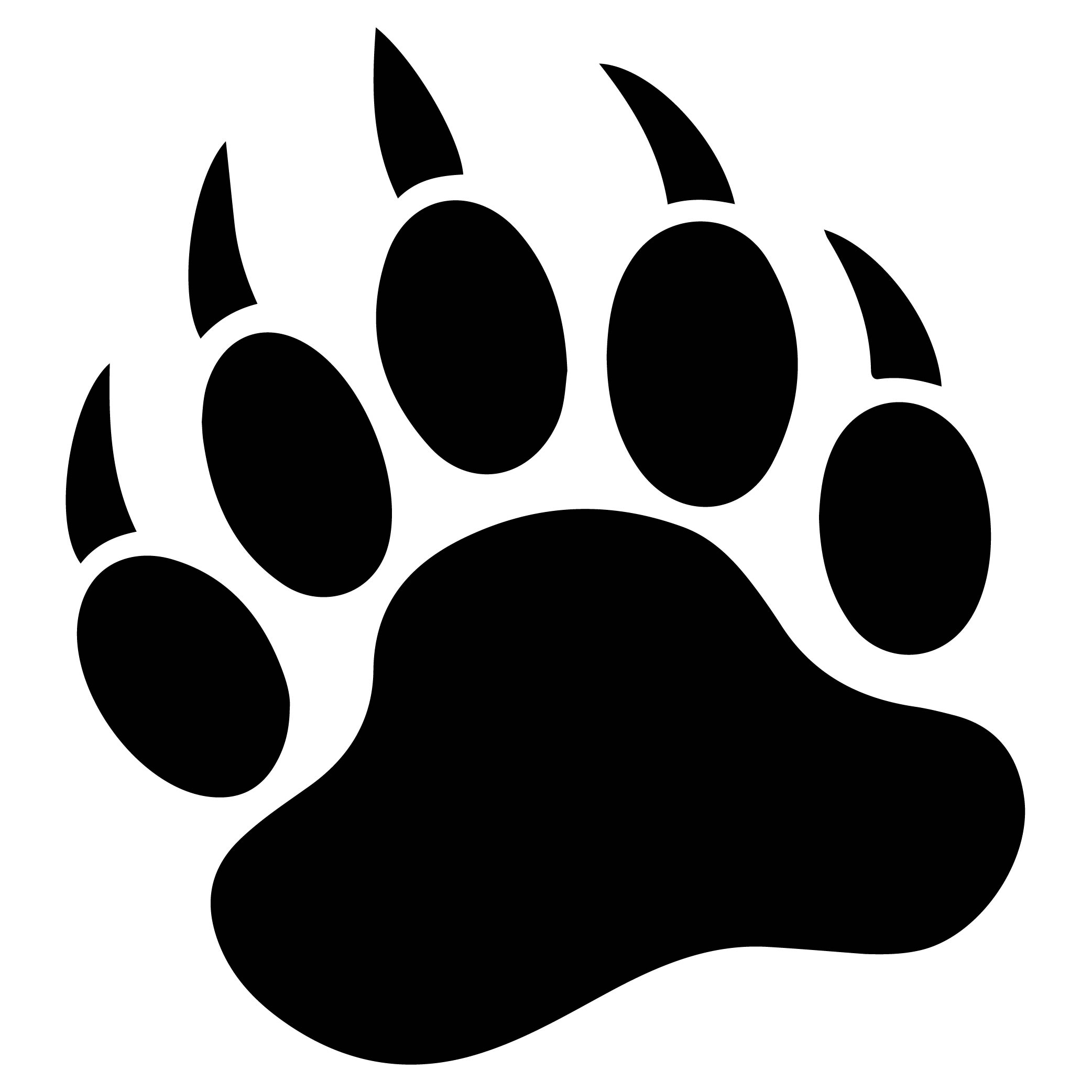 Bear Paw 95 Decal Sticker
