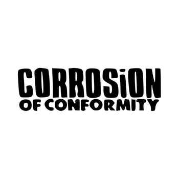Corrosion Of Conformity Text Band Logo Vinyl Decal Sticker