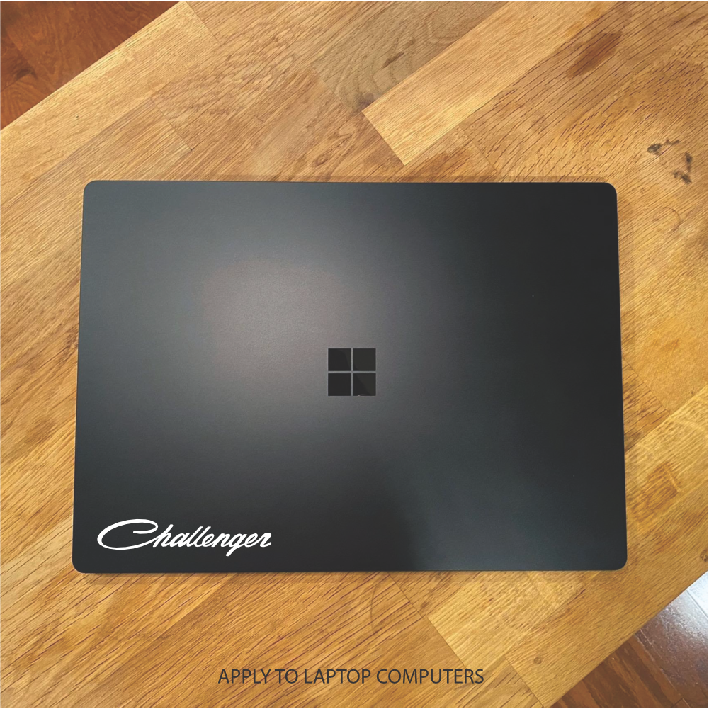 Dodge Challenger Script Windshield Banner Decal Sticker - Image 8