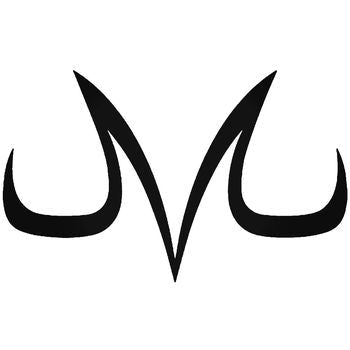 Dragon Ball Z Vegeta Majin Vinyl Decal Sticker