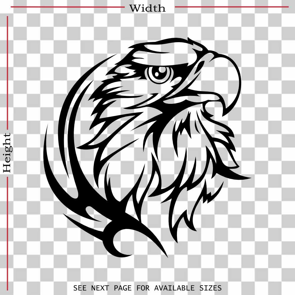 Eagle 1123 Vinyl Decal Sticker - Image 2