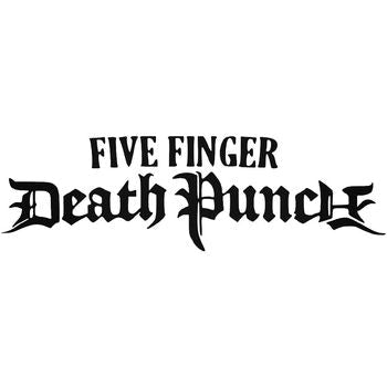 Five Finger Death Punch Text Logo Vinyl Decal Sticker