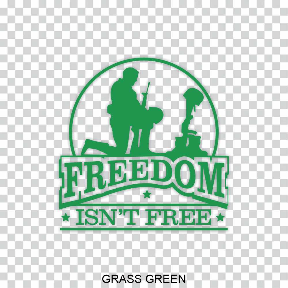 Freedom Isnt Free Decal Sticker - Image 12