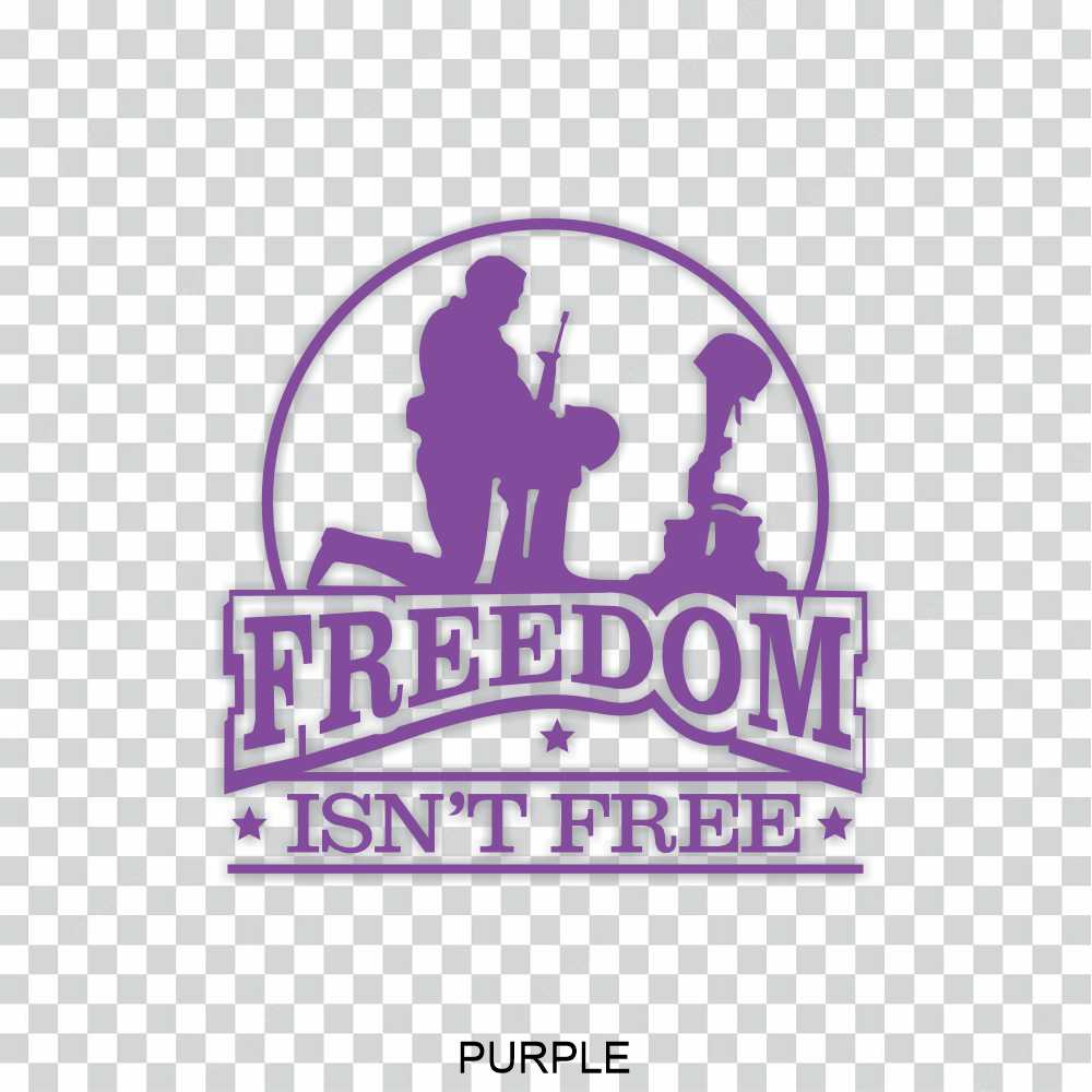Freedom Isnt Free Decal Sticker - Image 16