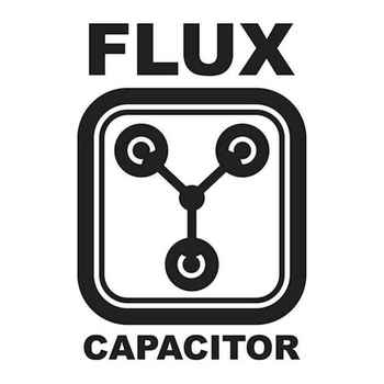 Fulx Capacitor 33 Vinyl Decal Sticker