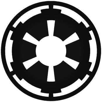 Galactic Empire Symbol Vinyl Decal Sticker