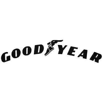 Goodyear Tires S Curved Vinl Car Graphics Vinyl Decal Sticker