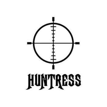 Huntress Style 2 Vinyl Decal Sticker