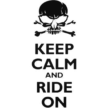 Keep Calm 58 Vinyl Decal Sticker