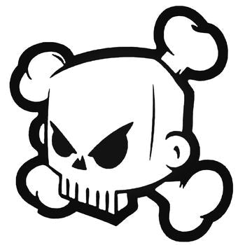 Ken Block Skull Vinyl Decal Sticker