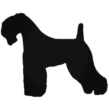Kerry Blue Terrier Dog Vinyl Decal Sticker