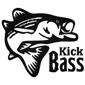 Kick Bass Vinyl Decal Sticker