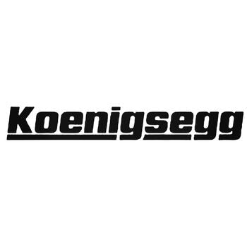 Koenigsegg Vinyl Decal Sticker