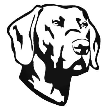 Labrador Retriestyle Vinyl Decal Sticker
