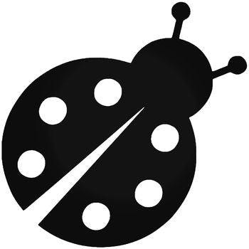 Lady Bug 3 Vinyl Decal Sticker
