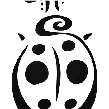 Lady Bug Insect Vinyl Decal Sticker