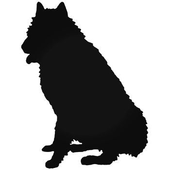 Laekenois Dog Vinyl Decal Sticker