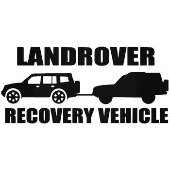 Land Rover Recovery Vehicle Vinyl Decal Sticker