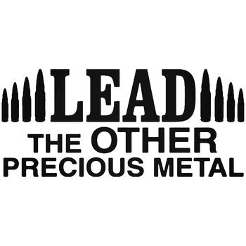 Lead Bullets Vinyl Decal Sticker