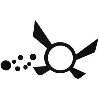 League Of Zelda Navi Aqua Gaming Vinyl Decal Sticker