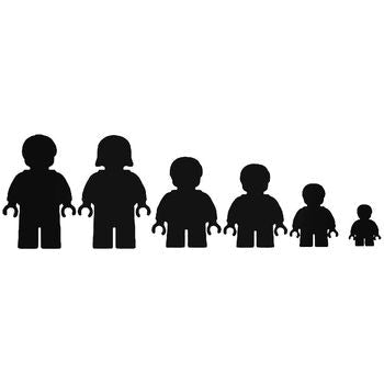 Lego Family Vinyl Decal Sticker