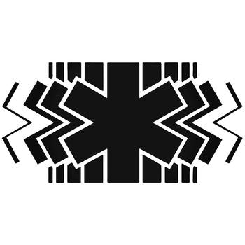 Lifestream Ems Emt Star Of Life Vinyl Decal Sticker