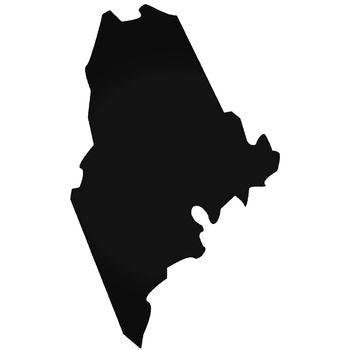 Maine Home State Vinyl Decal Sticker