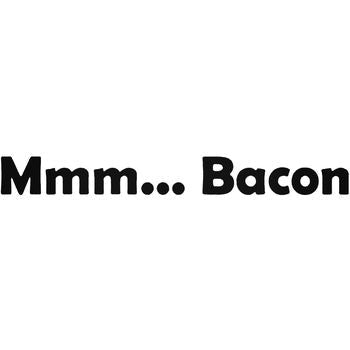 Mmm ... Bacon Vinyl Decal Sticker