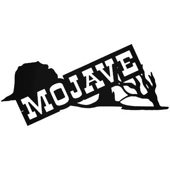 Mojave Desert Vinyl Decal Sticker