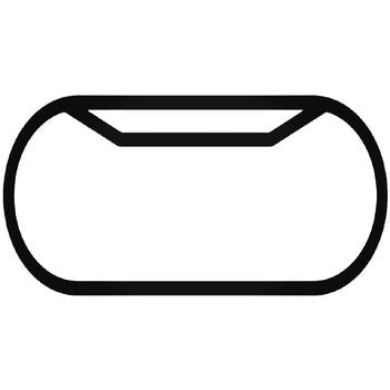 New Hampshire Motor Speedway Oval Vinyl Decal Sticker