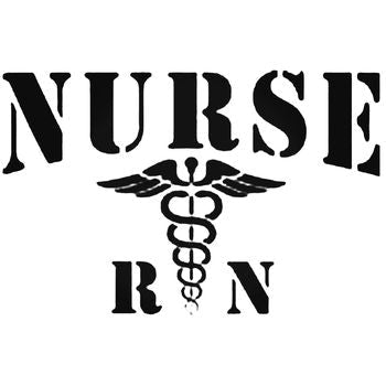 Nurse Rn Nurse Die Cut Vinyl Decal Sticker