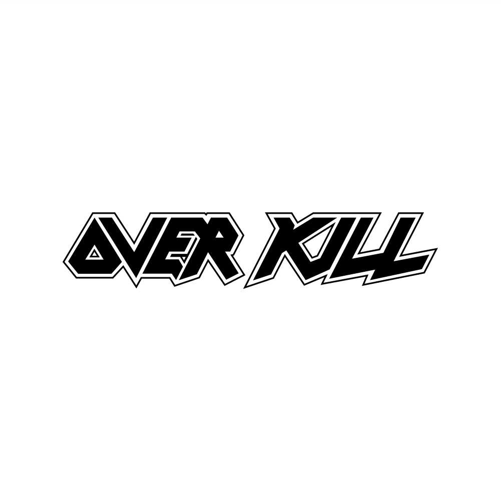 Overkill Band Logo Vinyl Decal Sticker
