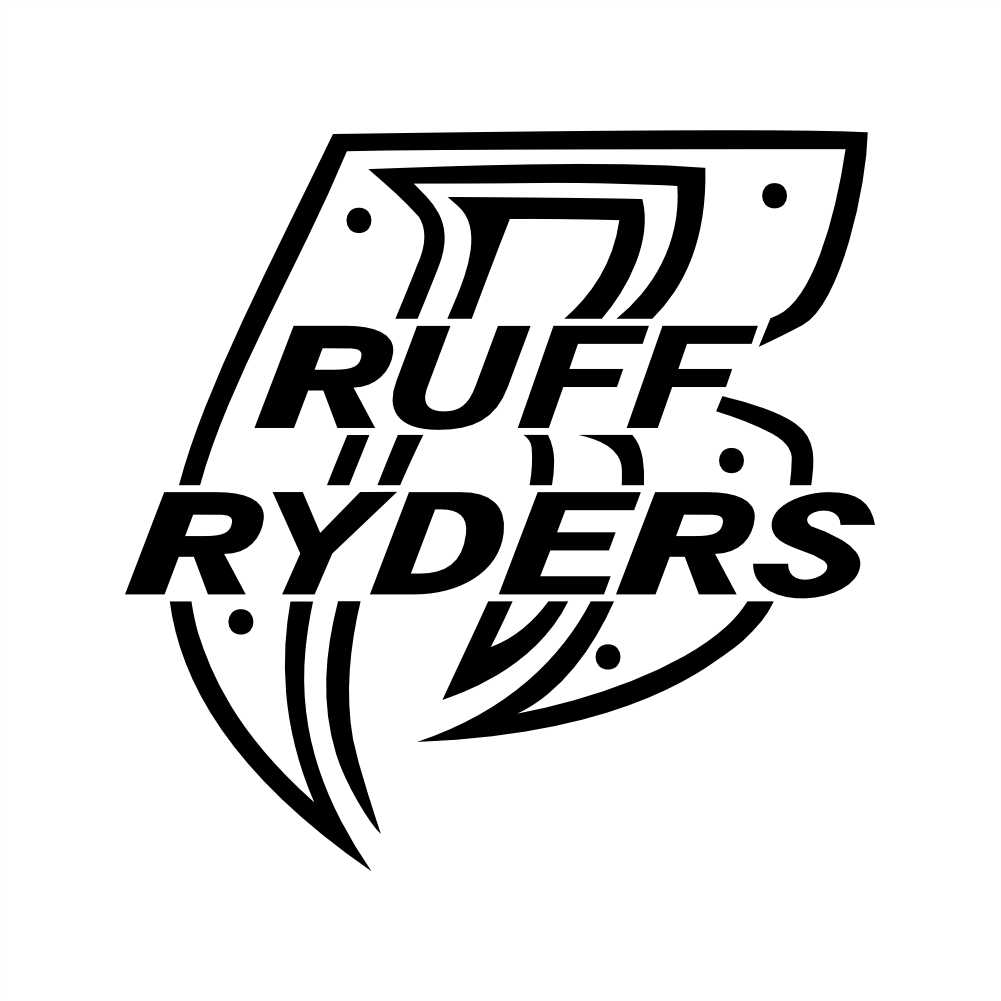 Ruff Ryders R Vinyl Decal Sticker
