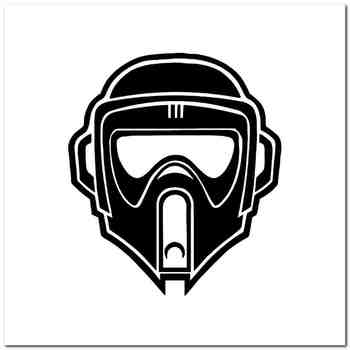 Scout Trooper Star Wars Vinyl Decal Sticker