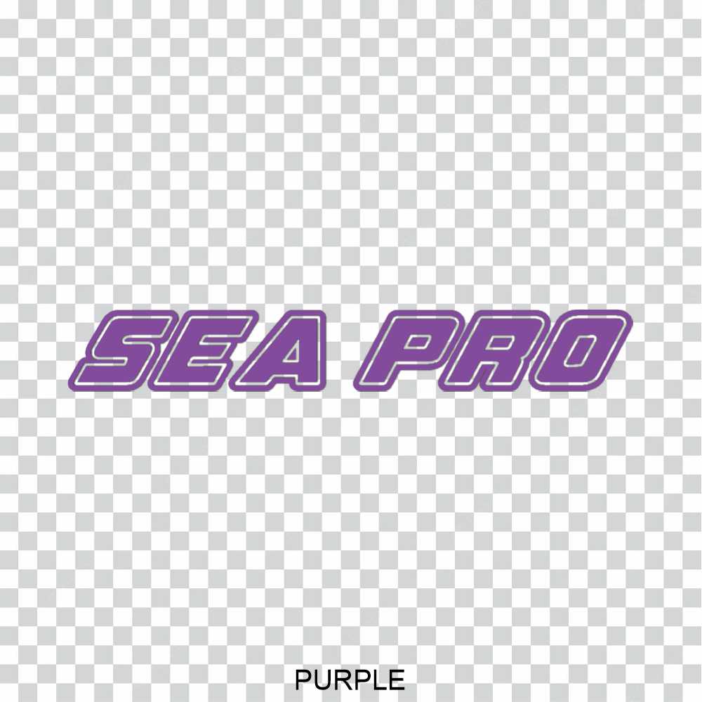 Sea Pro Boat Vinyl Decal Sticker - Image 16