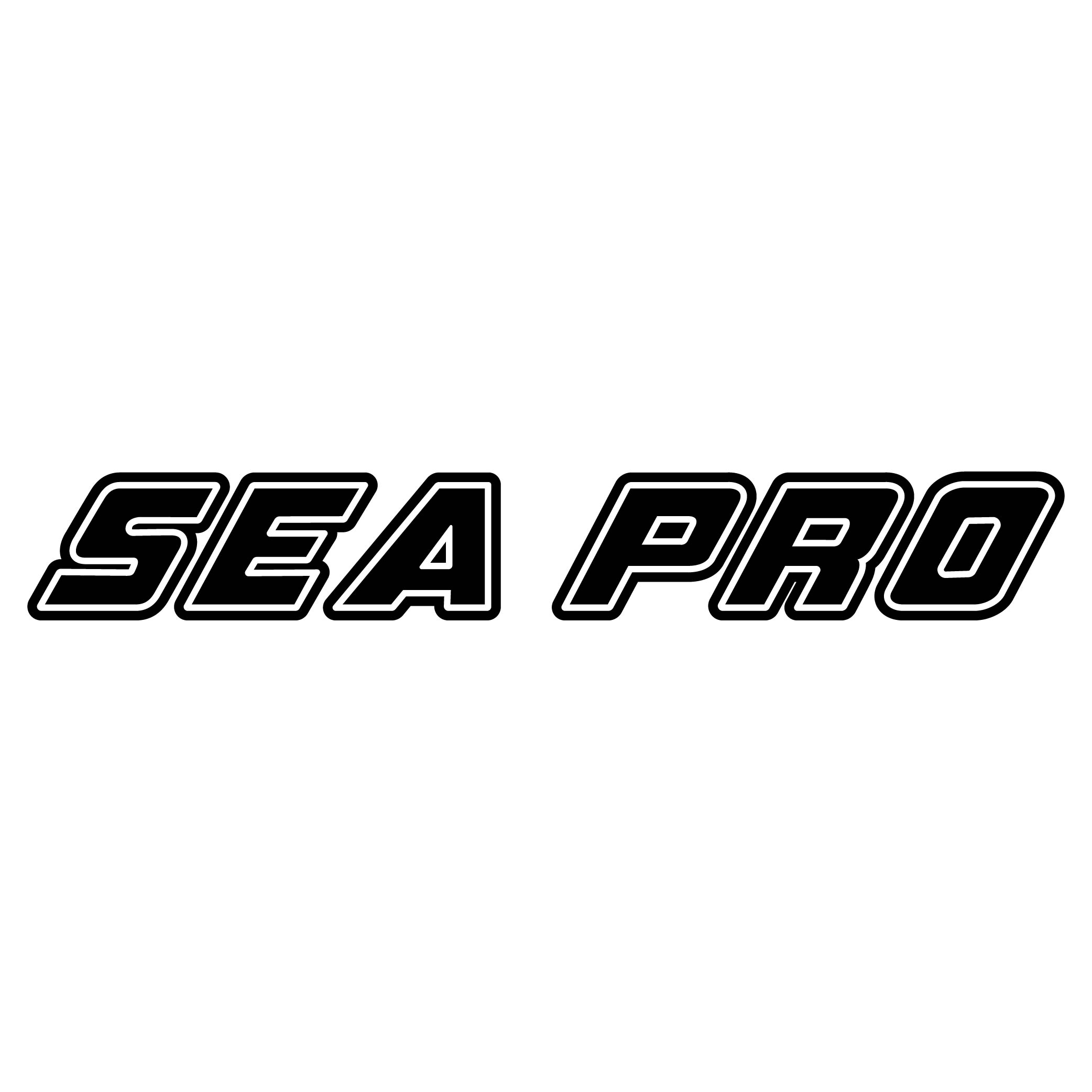 Sea Pro Boat Vinyl Decal Sticker