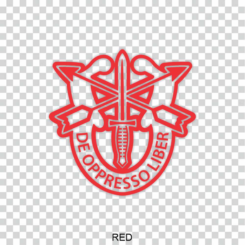 Special Forces Crest Military Window Decal Stickers - Image 17