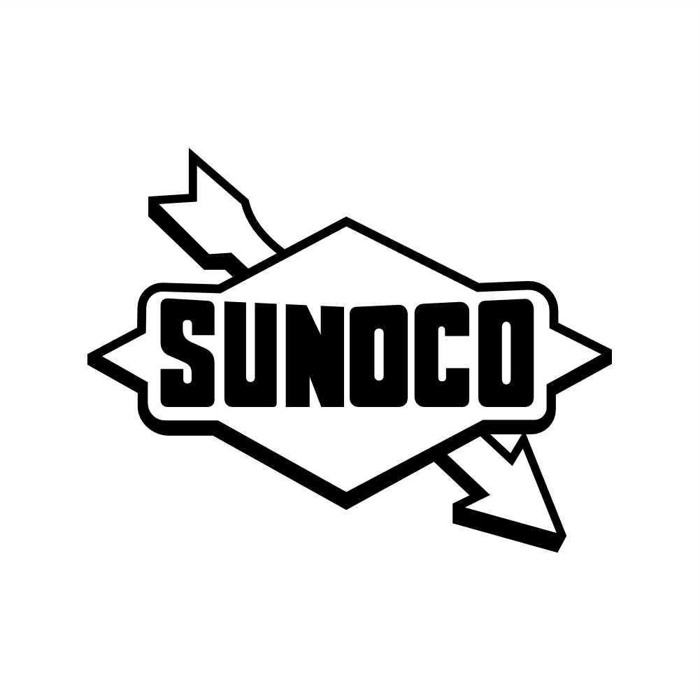 Sunoco Logo Decal Sticker