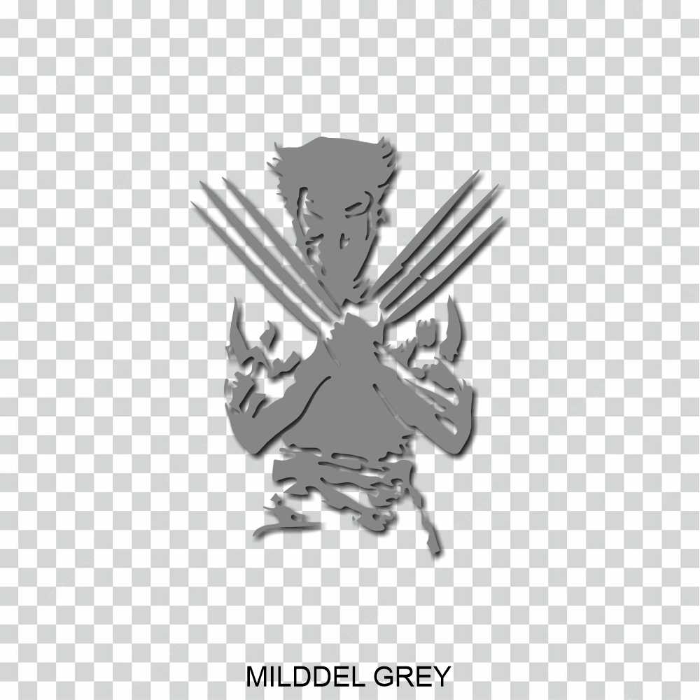 Wolverine Silhouette X-Men Vinyl Decal Sticker - Image 14