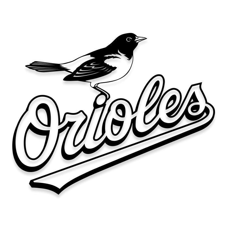Baltimore Orioles Official Vinyl Decal Sticker