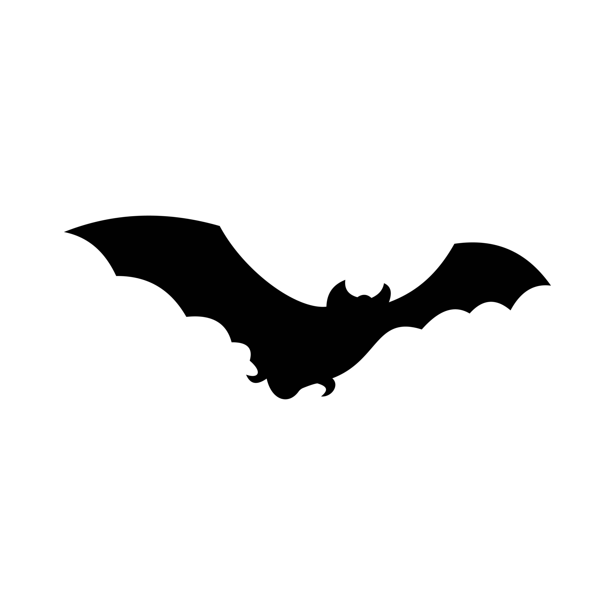 bat silhouette vinyl decal sticker