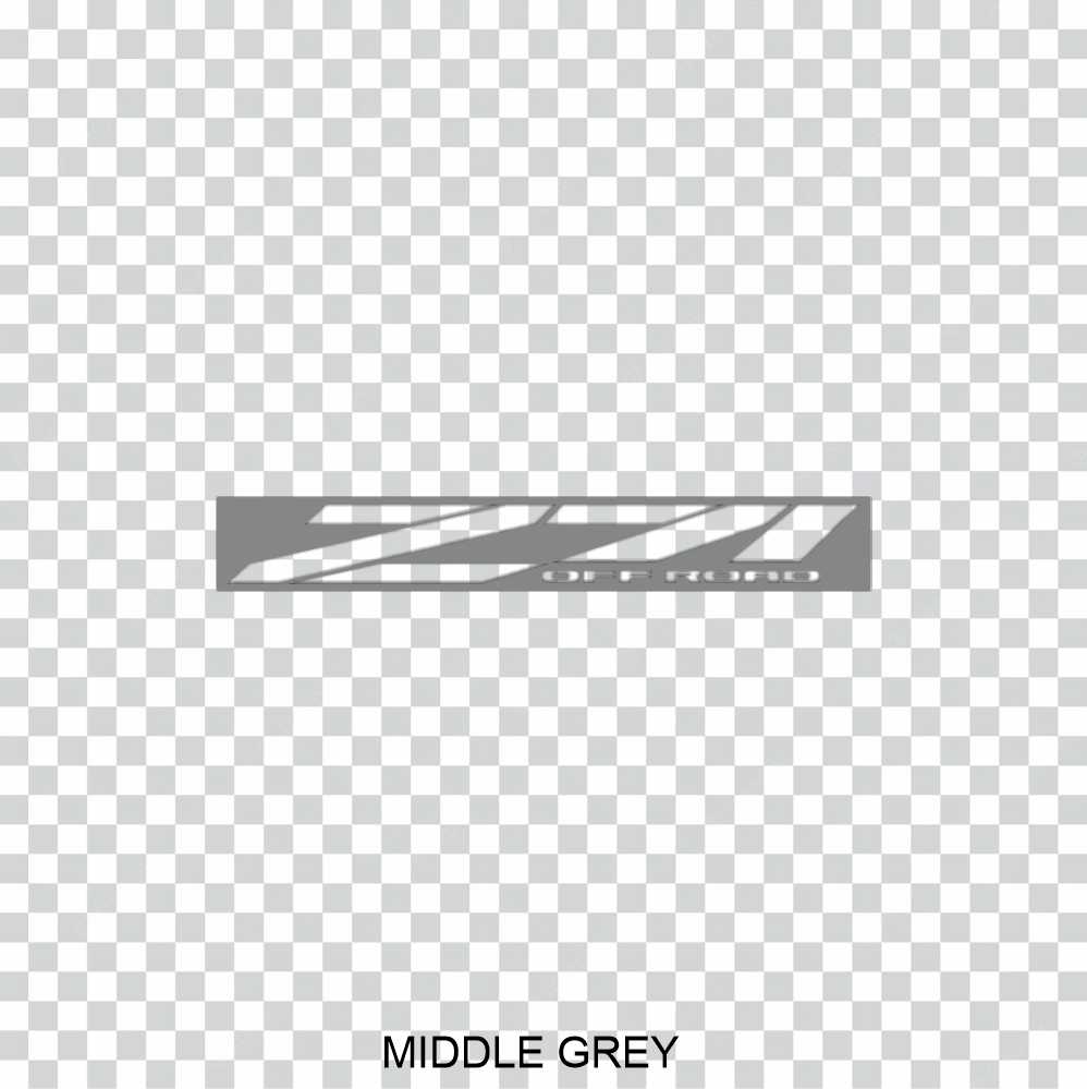 chevy z71 off road windshield banner vinyl decal sticker