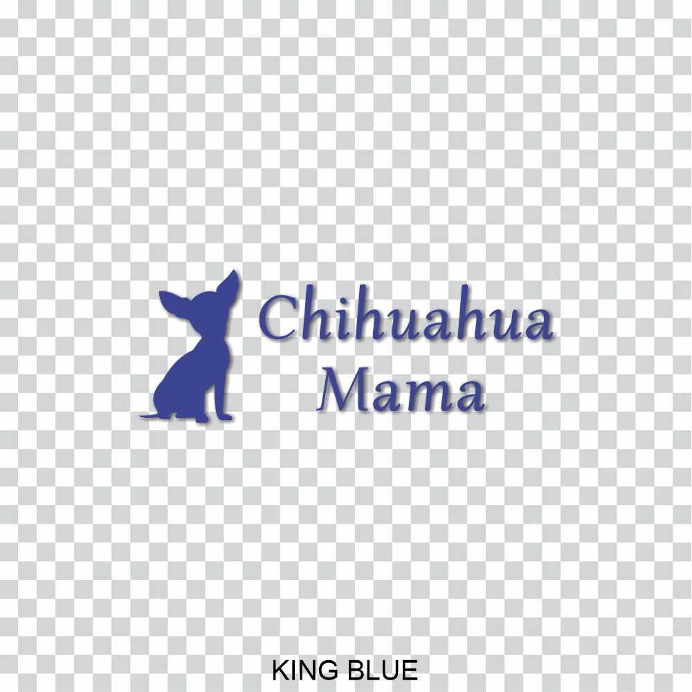 chihuahua mama dog pet vinyl decal sticker