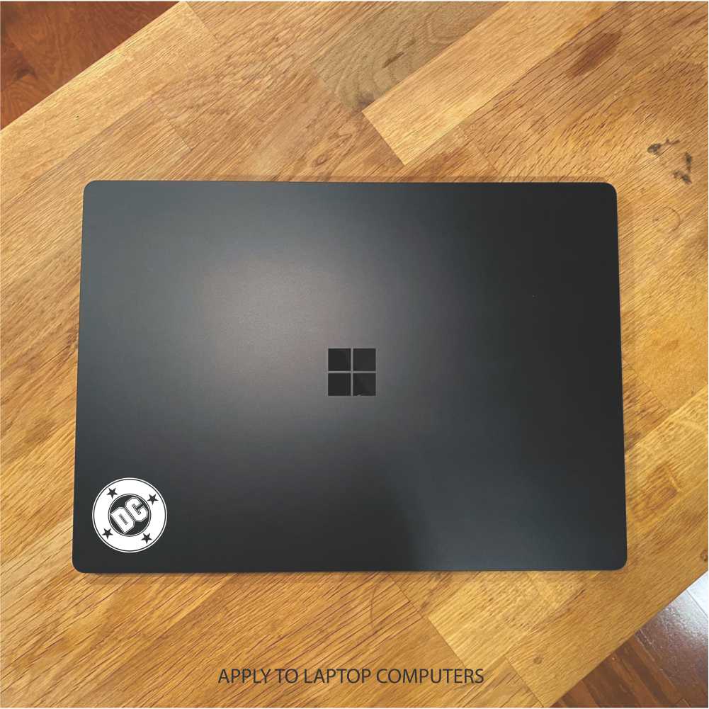 dc comics logo vinyl decal sticker