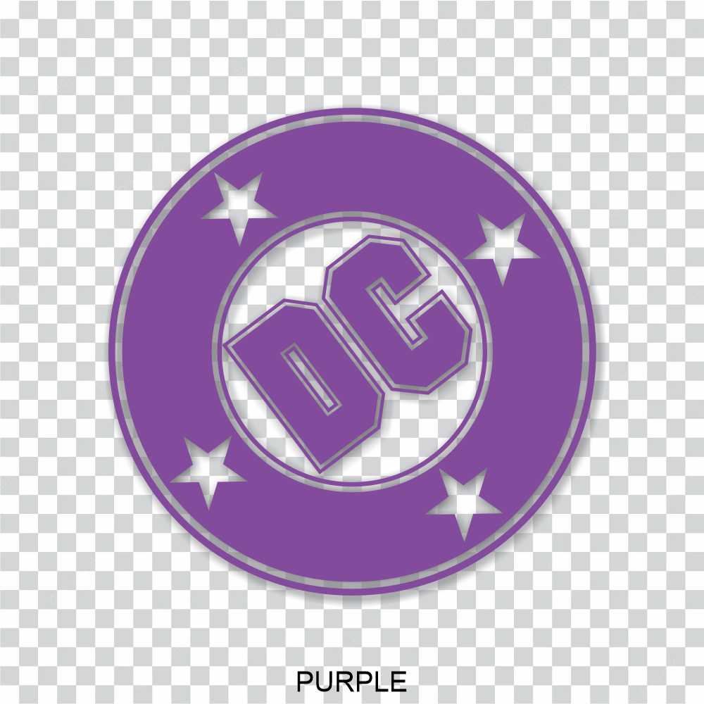 dc comics logo vinyl decal sticker