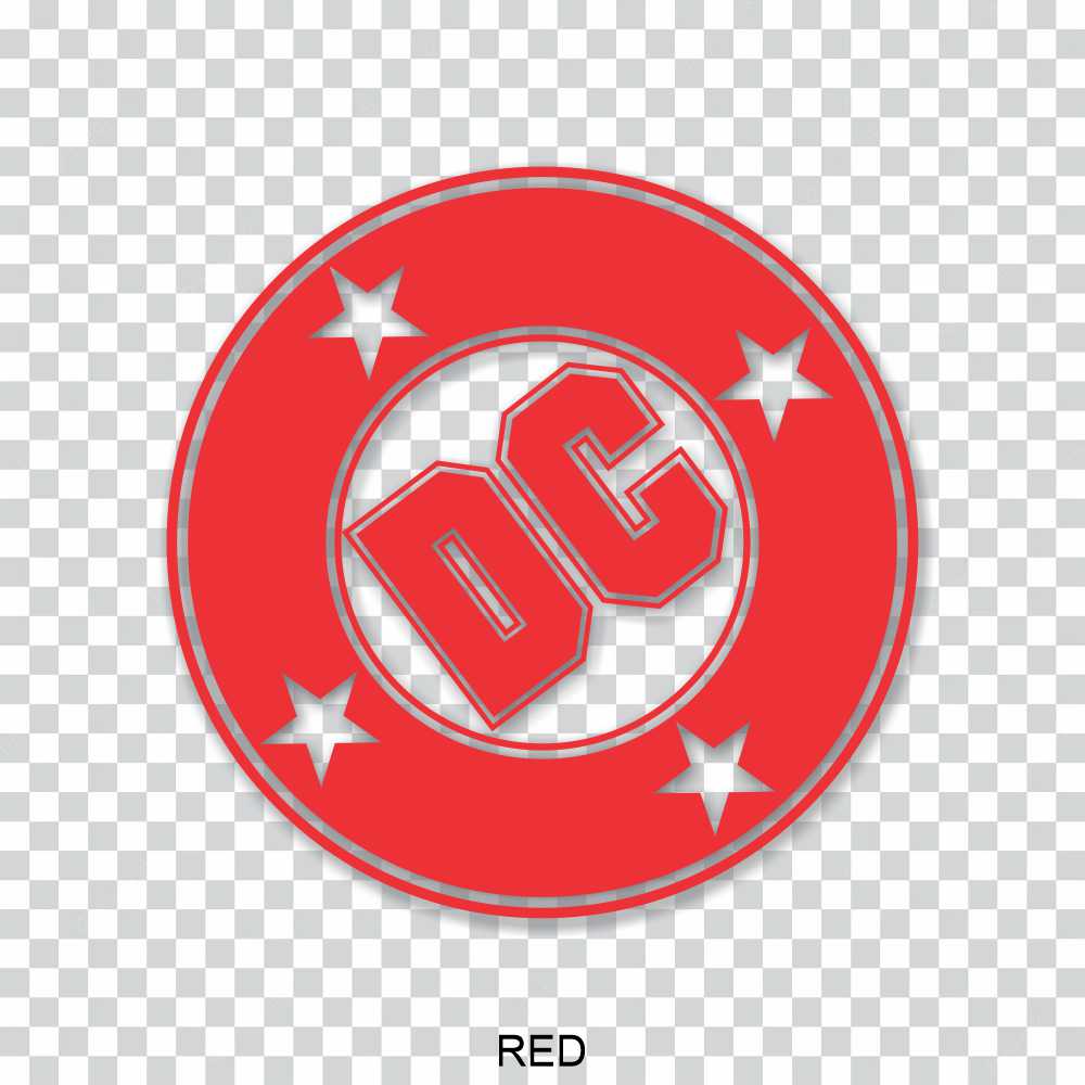 dc comics logo vinyl decal sticker