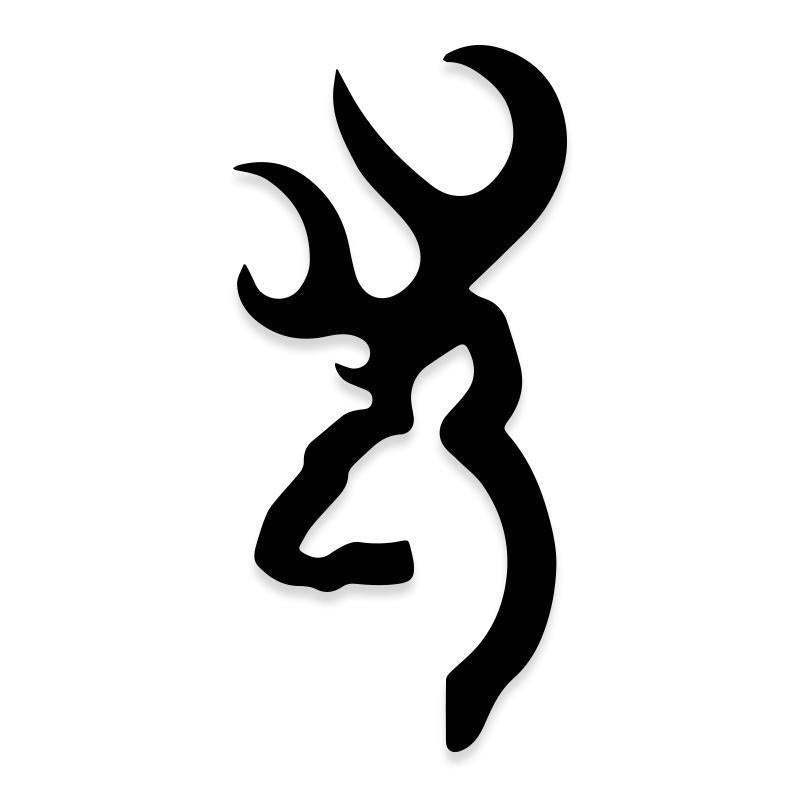 Deer Antlers Buck Vinyl Decal Sticker